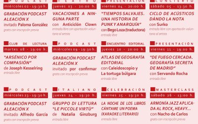 Programación mes de ABRIL